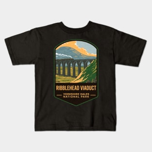 Ribblehead Viaduct Yorkshire Dales National Park Kids T-Shirt